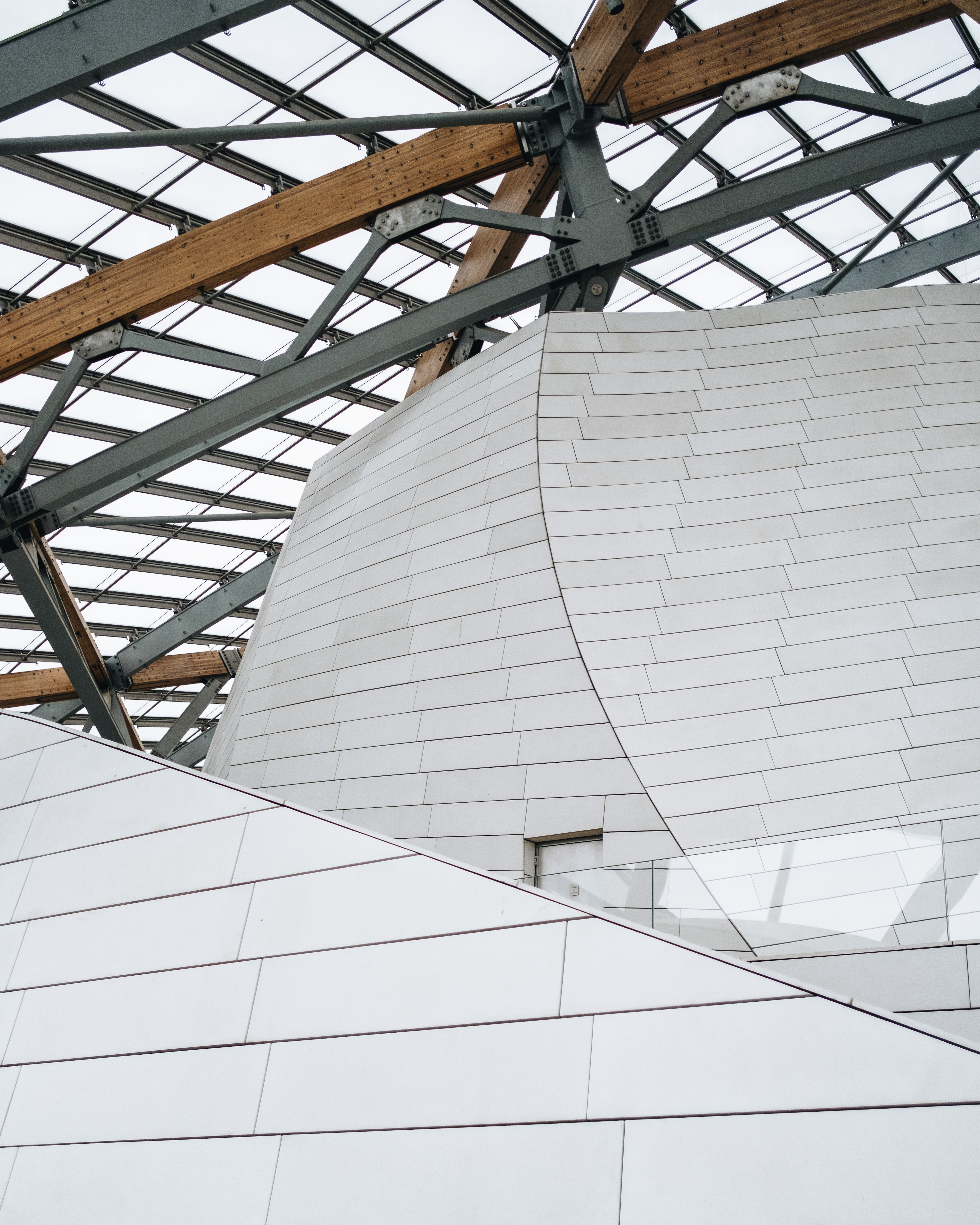 Frank Gehry exhibition at Fondation Louis Vuitton
